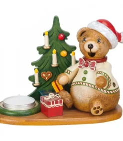 Figurine Porte Encens Ourson Et Bougeoir|Hubrig, figurines pour enfant Hot