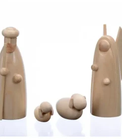 Figurine Pour Crèche De Noël, L'Ange Et Le Berger, 6 Cm|Schalling, crèche moderne Discount
