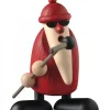 Figurine Père Noël Chanteur Et Micro|Köhler, Père Noël en bois Best