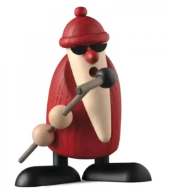 Figurine Père Noël Chanteur Et Micro|Köhler, Père Noël en bois Best