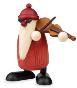 Figurine Père Noël Violoniste|Köhler, Père Noël en bois Hot