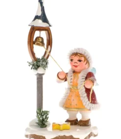 Fillette Et La Clochette De Noël - Village De Noël Miniature|Hubrig, figurines pour enfant Hot