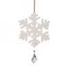 Flocon De Neige A Suspendre Avec Cristal Swarovski N° 3|Waldfabrik, photophore en bois et étoile sapin de Noël