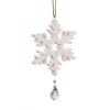 Flocon De Neige A Suspendre Avec Cristal Swarovski N° 2|Waldfabrik, photophore en bois et étoile sapin de Noël Discount