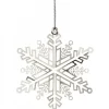 Flocon De Neige Design En Metal Couleur Argent A Accrocher|Pluto Produkter, déco de Noël Scandinave Online