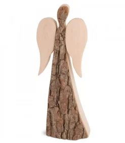 Grand Ange De Noël En Bois, Double Face 24 Cm|Waldfabrik, photophore en bois et étoile sapin de Noël New