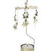 Grand Bougeoir Carrousel Nuit Etoilee, 28 Cm|Pluto Produkter, déco de Noël Scandinave Discount