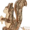 Grand Ecureuil En Bois 15 Cm|Waldfabrik, photophore en bois et étoile sapin de Noël New