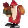 Grand Père Noël Et Cadeaux, 19 Cm|Köhler, Père Noël en bois Online