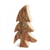 Grand Sapin En Bois, Forme Penchee, 30 Cm|Waldfabrik, photophore en bois et étoile sapin de Noël Best