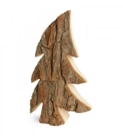 Grand Sapin En Bois, Forme Penchee, 40 Cm|Waldfabrik, photophore en bois et étoile sapin de Noël Best