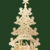 Grand Sapin Lumineux Led En Bois Avec Personnages De La Crèche|Ratags, décos de Noël lumineuses en bois Online