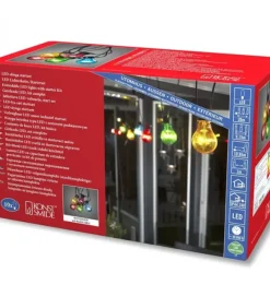 Guirlande Lumineuse De Terrasse 10 M Extensible, 10 Ampoules Multicolores|Konstsmide, guirlandes lumineuses de Noël New