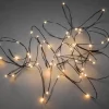 Guirlande Lumineuse Led Effet Gouttes, 100 Diodes Ambrees, Fil Noir|Konstsmide, guirlandes lumineuses de Noël Outlet