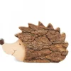 Herisson En Bois, 14 Cm|Waldfabrik, photophore en bois et étoile sapin de Noël New