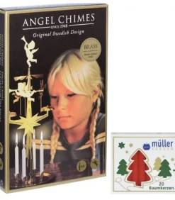 Kit Carillon Des Anges Dore + Bougies|Angel Chimes, carillon des anges Hot