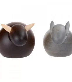 L'Ane Et Le Boeuf, 6 Cm|Köhler, Père Noël en bois Outlet