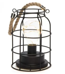 Lanterne Lumineuse A Led En Metal, Ronde, 18 Cm|Konstsmide, guirlandes lumineuses de Noël Clearance