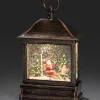 Lanterne Père Noël Sous LÀ Neige Avec Enfant, 25 Cm|Konstsmide, guirlandes lumineuses de Noël Online