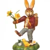 Lapin De Paques En Bois Avec Narcisse|Hubrig, figurines pour enfant Best
