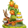Lapin De Paques En Bois Avec Balancoire|Hubrig, figurines pour enfant New