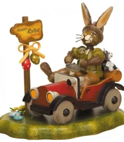 Lapin De Paques En Bois Dans Auto|Hubrig, figurines pour enfant Best