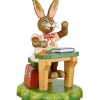 Lapin De Paques En Bois Ecolier Assidu|Hubrig, figurines pour enfant New