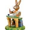 Lapin De Paques En Bois Ecolier Intelligent|Hubrig, figurines pour enfant Best