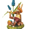 Lapin De Paques En Bois Joueur De Flute|Hubrig, figurines pour enfant Clearance