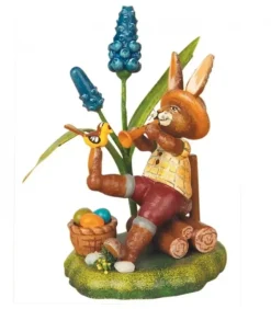 Lapin De Paques En Bois Joueur De Flute|Hubrig, figurines pour enfant Clearance