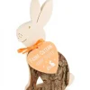 Lapin En Bois Assis, 11 Cm|Waldfabrik, photophore en bois et étoile sapin de Noël Outlet