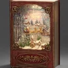 Livre De Noël Lanterne À Neige, Père Noël Dans Un Traineau|Konstsmide, guirlandes lumineuses de Noël Clearance