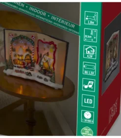 Livre De Noël Musical Lumineux|Konstsmide, guirlandes lumineuses de Noël Online