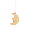 Lune En Bois De Chene A Suspendre 8,5 Cm|Waldfabrik, photophore en bois et étoile sapin de Noël New