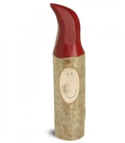 Lutin En Bois Père Noël Avec Bonnet Rouge Peint, 13 Cm|Waldfabrik, photophore en bois et étoile sapin de Noël Sale
