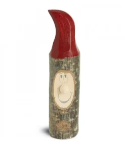 Lutin En Bois Père Noël Avec Bonnet Rouge Peint, 10,5 Cm|Waldfabrik, photophore en bois et étoile sapin de Noël Clearance