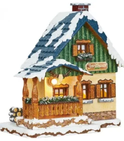 Maison Eclairee Pour Figurine De Noël Miniature Winterkinder, La Maison Forestiere|Hubrig, figurines pour enfant Online