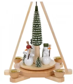 Manège De Noël En Bois Bonhommes De Neige|Frank Weber Hot