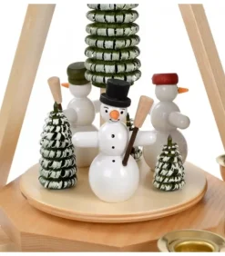 Manège De Noël En Bois Bonhommes De Neige|Frank Weber Hot