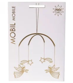 Mobile De Noël A Suspendre, Anges Dores Volants Et Etoiles|Pluto Produkter, déco de Noël Scandinave Outlet