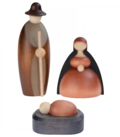 Nativite, Petit Jesus, Joseph, Marie, 12 Cm|Köhler, Père Noël en bois Clearance
