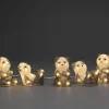 Pandas Lumineux En Acrylique Led, Lot De 5, 11,5 Cm|Konstsmide, guirlandes lumineuses de Noël Online