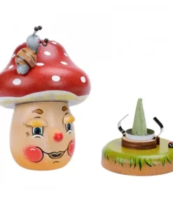 Personnage Brule-Encens Champignon Joyeux|Hubrig, figurines pour enfant Online