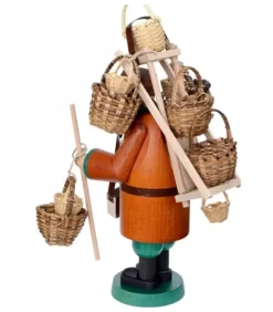 Personnage Brule-Encens Vendeur De Paniers|Richard Glasser, Pyramides de Noël allemandes Online