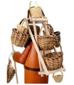 Personnage Brule-Encens Vendeur De Paniers|Richard Glasser, Pyramides de Noël allemandes Online