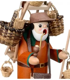 Personnage Brule-Encens Vendeur De Paniers|Richard Glasser, Pyramides de Noël allemandes Online