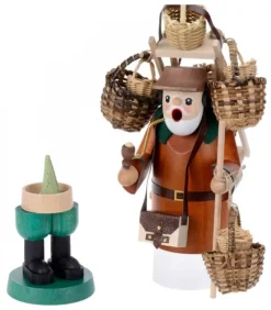 Personnage Brule-Encens Vendeur De Paniers|Richard Glasser, Pyramides de Noël allemandes Online