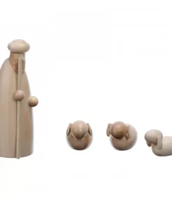 Personnage De Crèche, Berger Et Moutons, 6 Cm|Schalling, crèche moderne Clearance