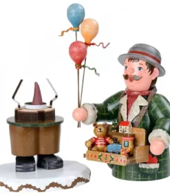 Personnage Porte Encens Vendeur De Ballons|Hubrig, figurines pour enfant Hot