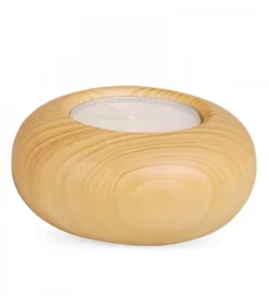 Petit Bougeoir En Bois Couleur Lasure, 7 Cm|Köhler, Père Noël en bois New